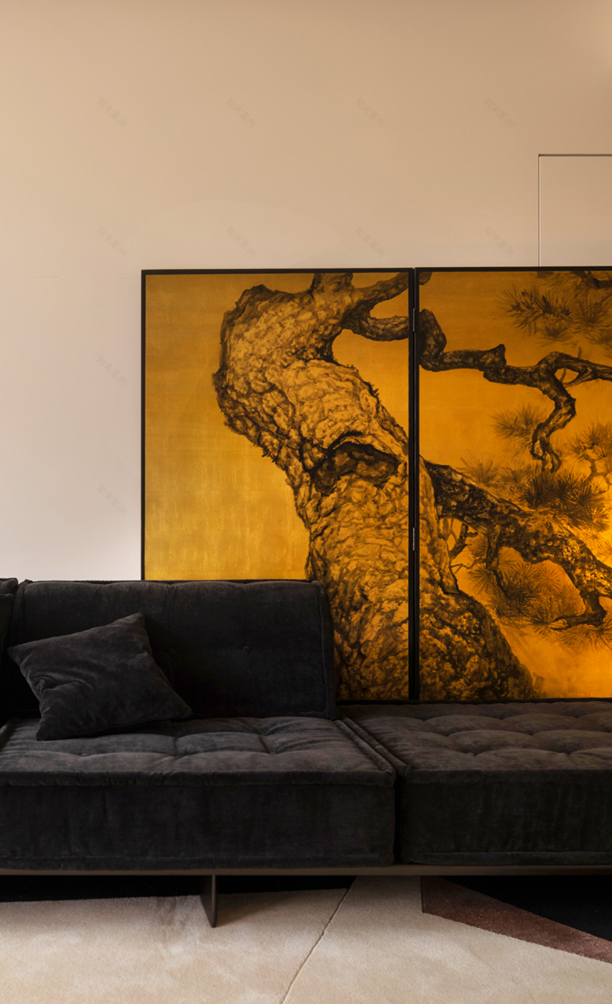 东方诗意美学的现代演绎丨中国成都丨成都集伽室内设计有限公司-5