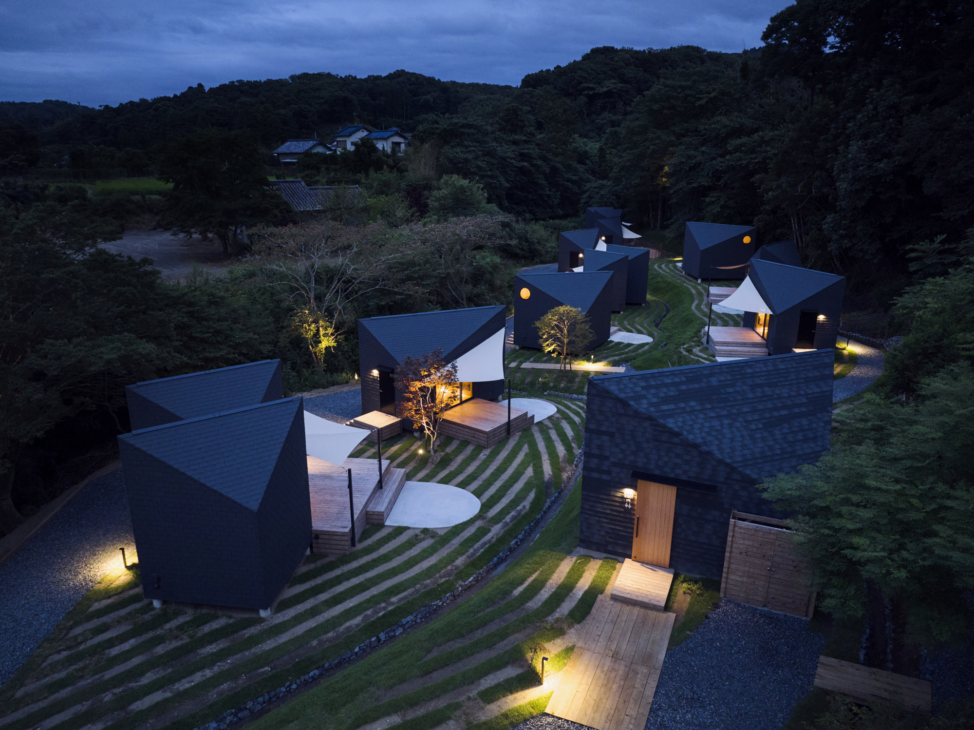 里山露台丨日本丨Tatsuro Sasaki Architects-59