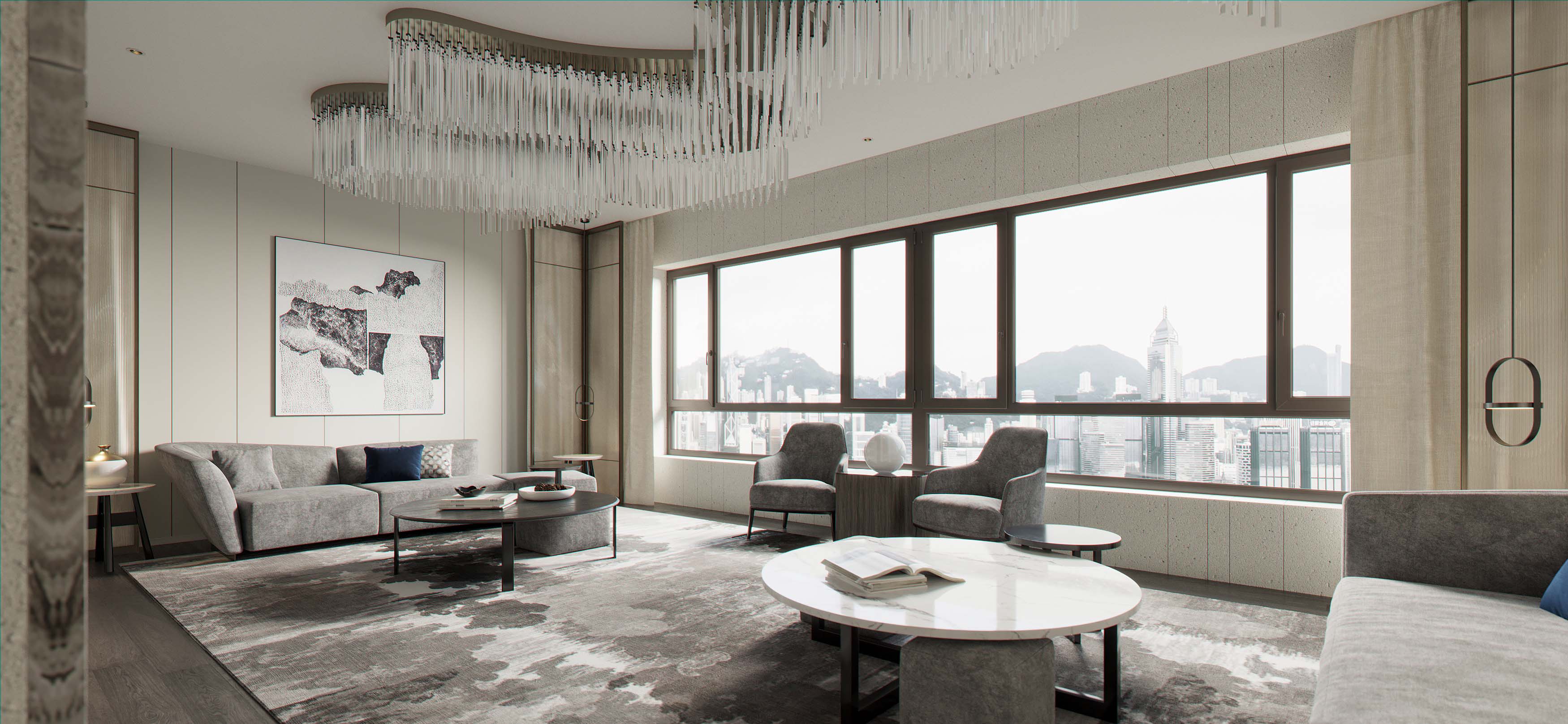 现代简约风办公空间设计丨中国沈阳丨沈阳水滴设计效果表现工作室-12