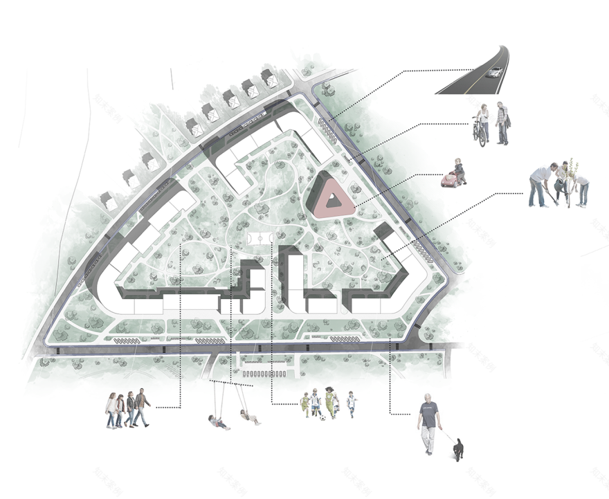 容纳3000居民的城市项目-6