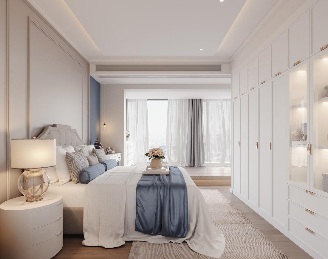 194㎡跃层美式，中西结合的完美搭配-5