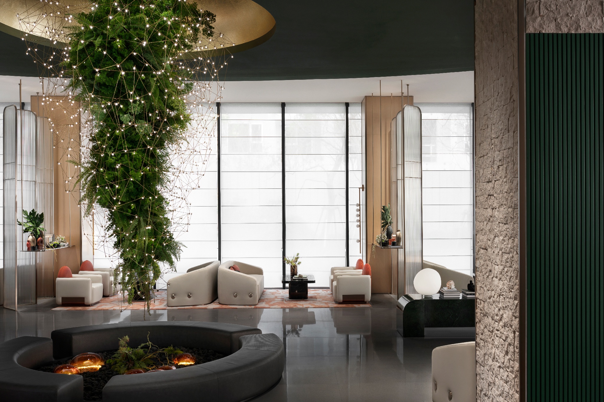 西安招商雍澜湾售楼处丨中国西安丨布鲁盟设计-34