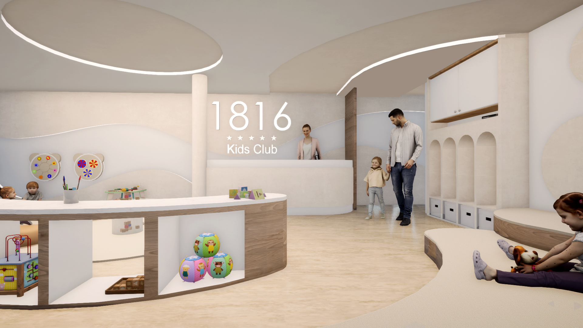 儿童俱乐部（1816 酒店）丨Diseño de Espacios Hoteleros-1