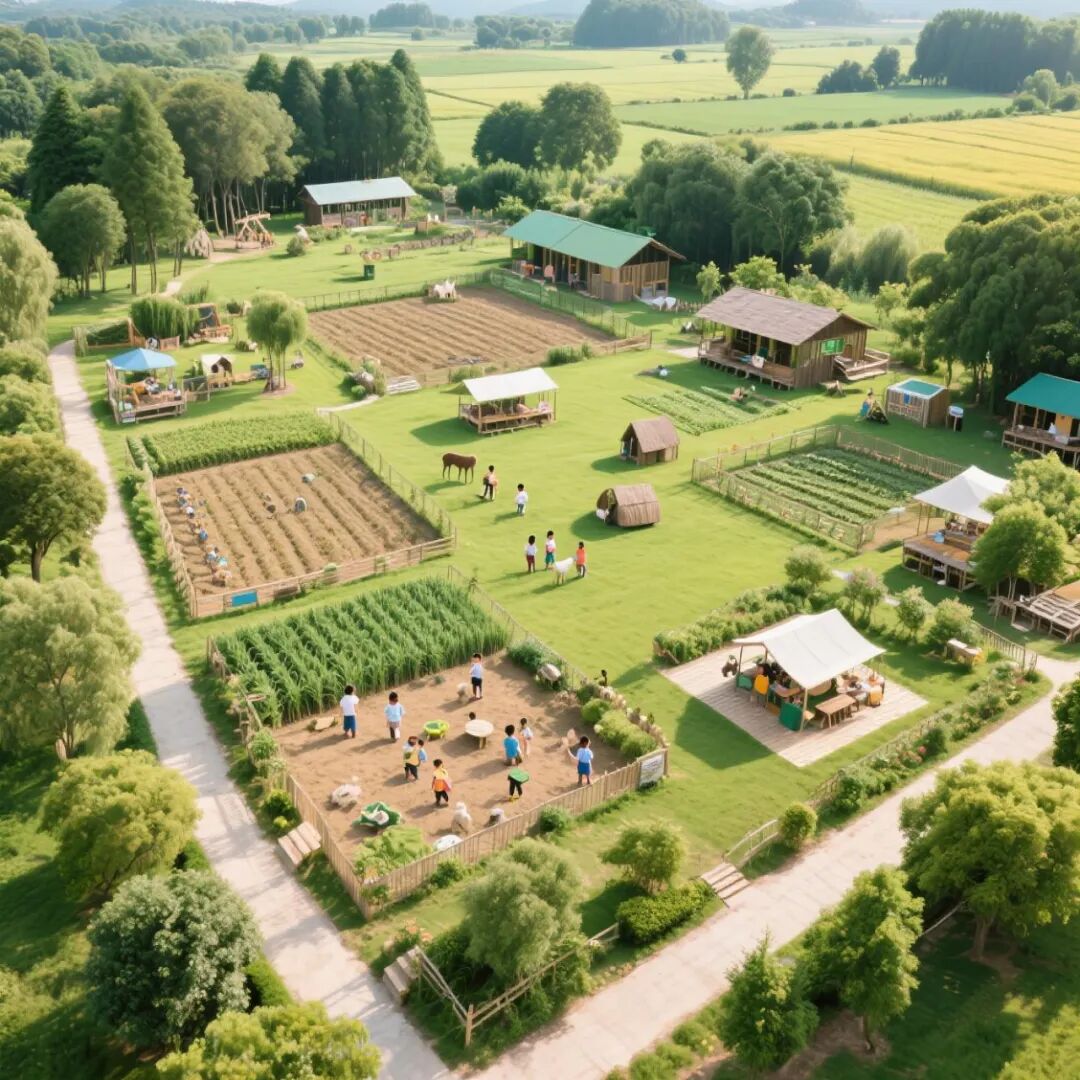 50亩地极致亲子教育研学基地规划设计营造指南-2