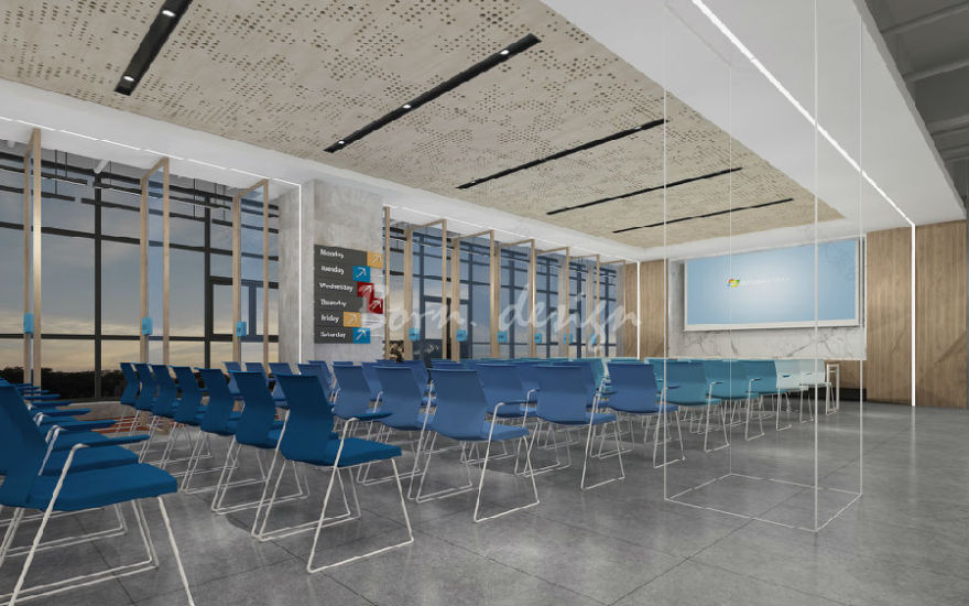 信息技术办公室空间设计-5