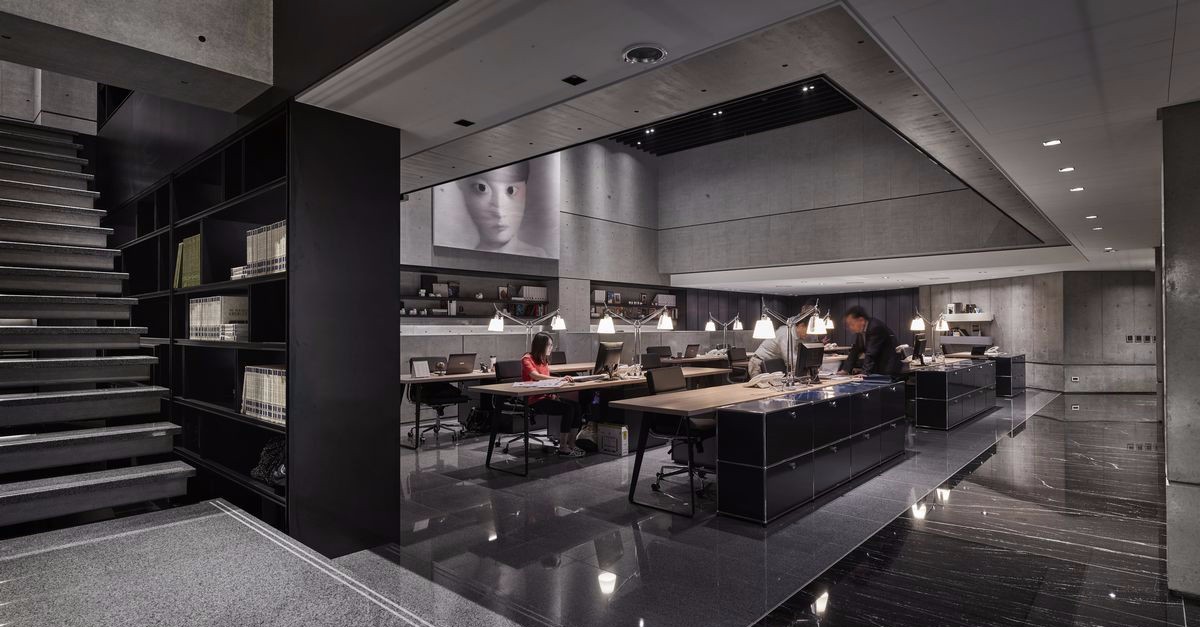 工业风格办公区  橙田建筑室研所-9