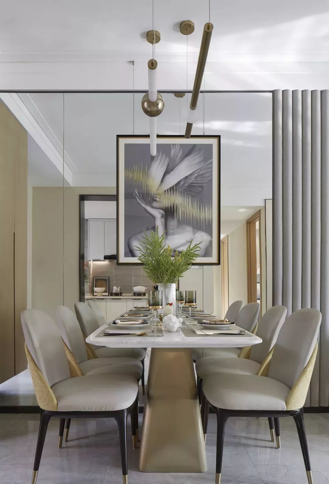 青岛绿地西站城际样板 | 香榭蒂设计演绎生活诗意-13