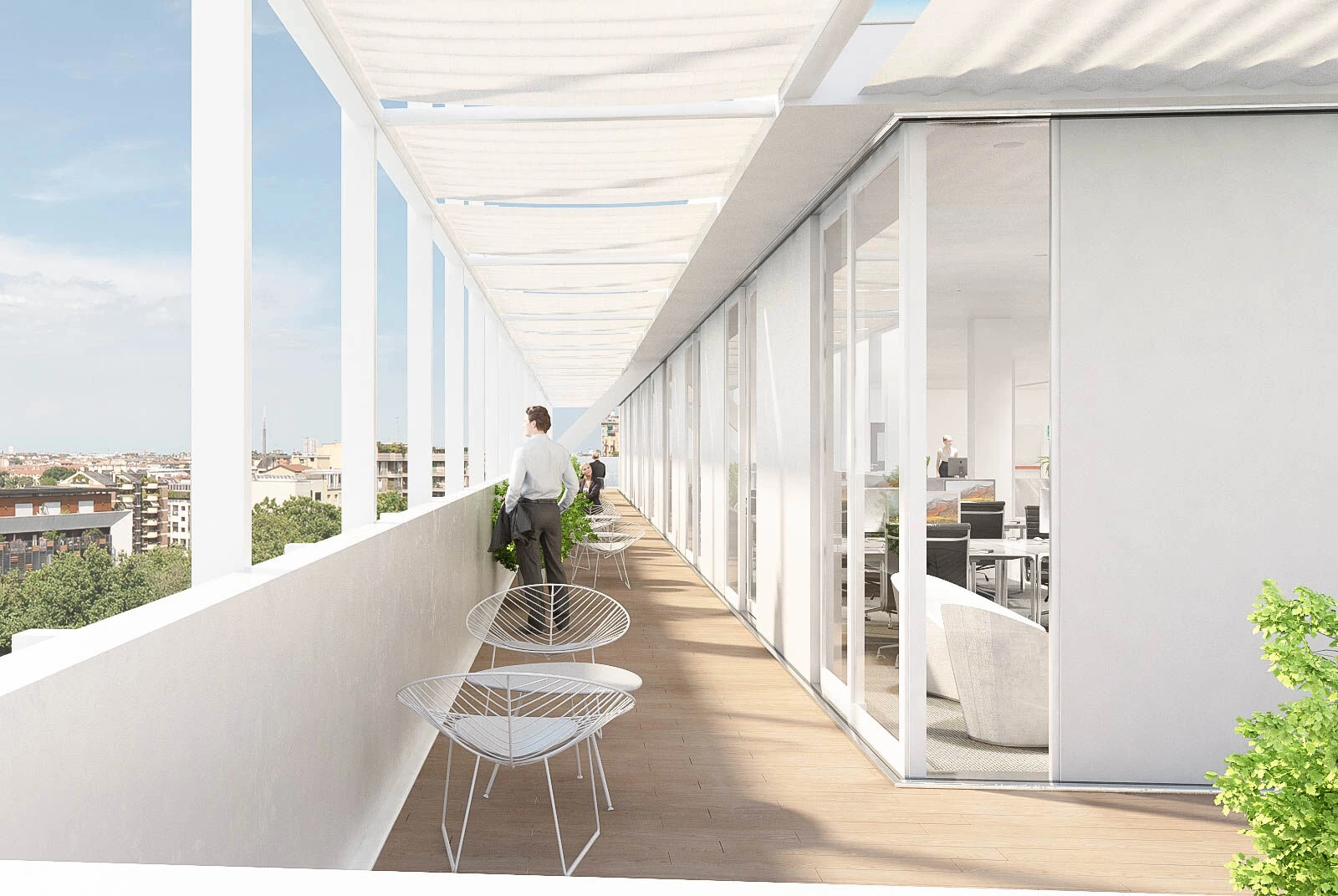 米兰 Cassala 22 办公楼绿色翻新丨意大利米兰丨Vittorio Grassi Architects-18