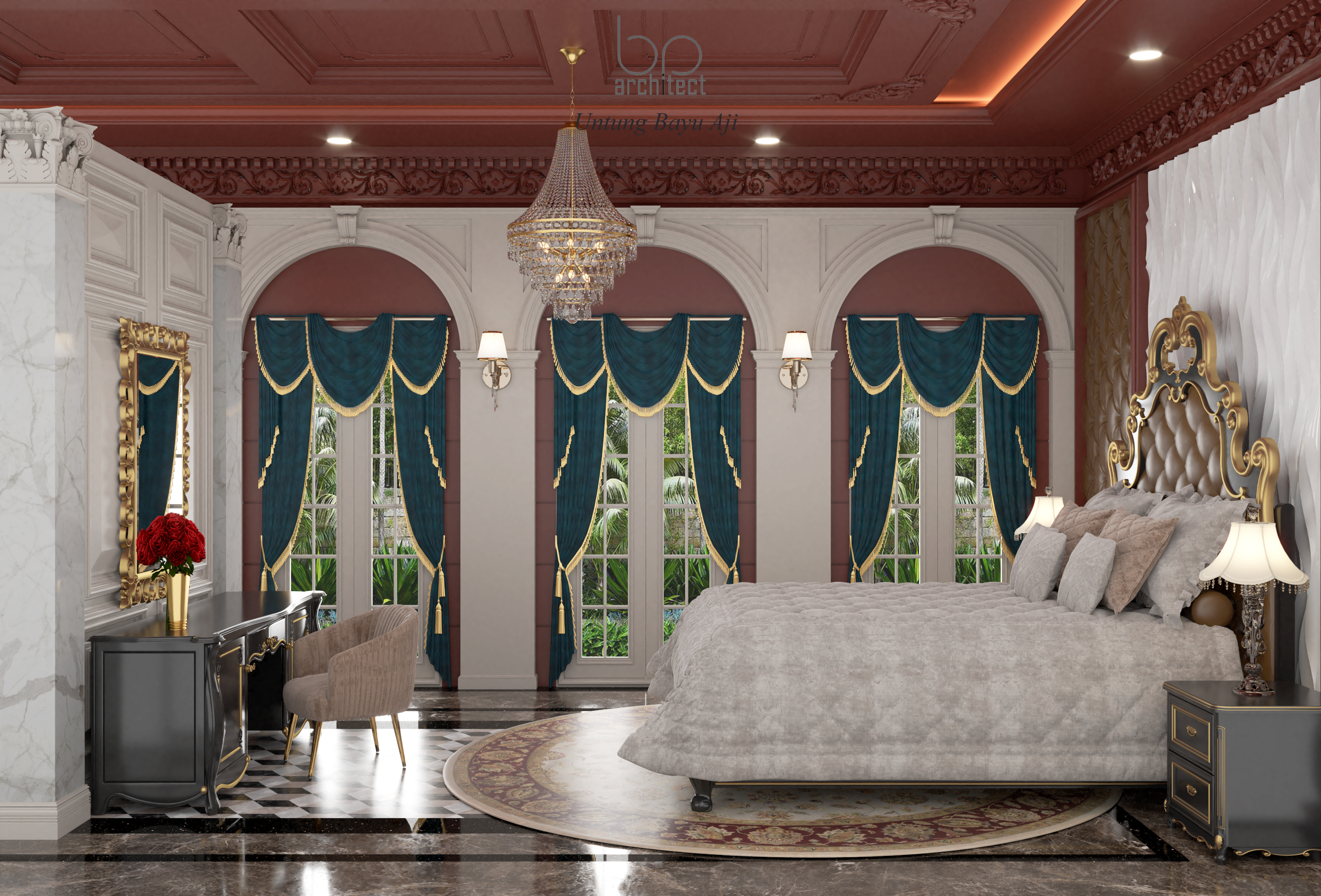 豪华古典概念住宅设计-14