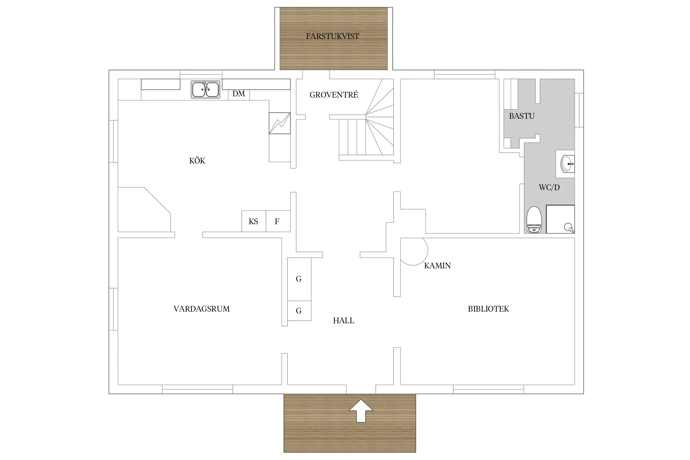 瑞典 19 世纪学校改造的田园之家-17