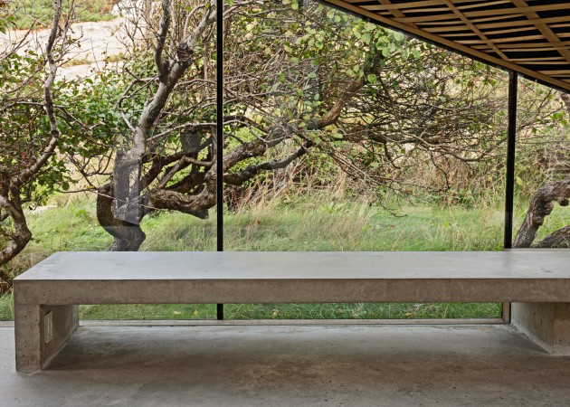 嵌入岩石间的混凝土度假屋丨挪威丨奥斯陆Lund Hagem建筑公司-23