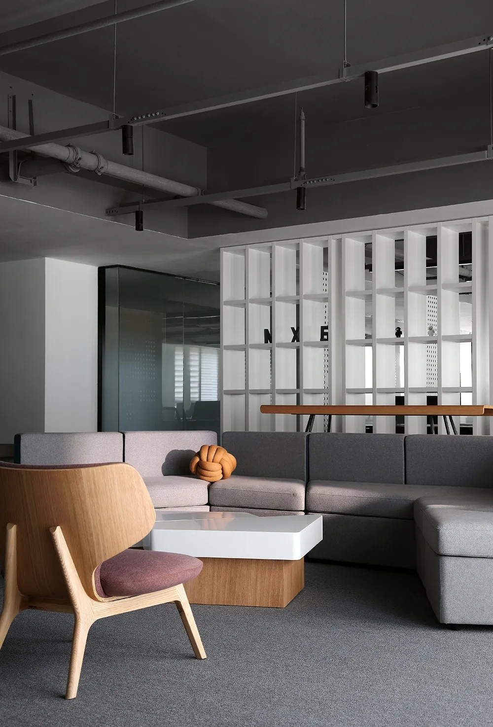 杭州米西果服饰办公空间丨中国杭州丨肆境空间设计-5