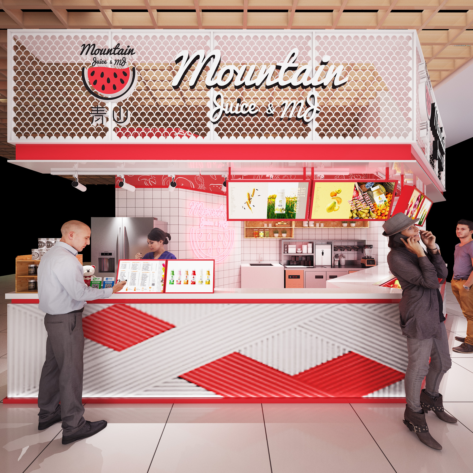 融合地域特色的现代店铺设计-10