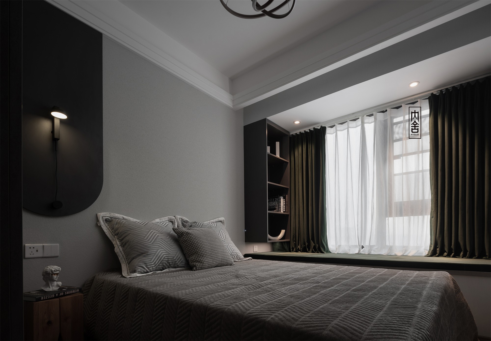 暮 · 89㎡三居室现代简约设计丨内舍软装·申屠翰钰-38