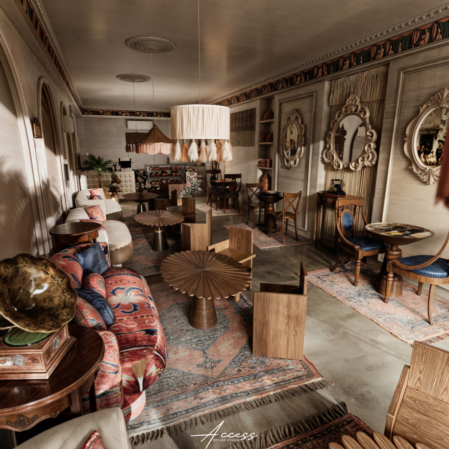 古董咖啡馆(埃赫特拉夫咖啡馆)丨沙特阿拉伯丨Access Design(推测)-13