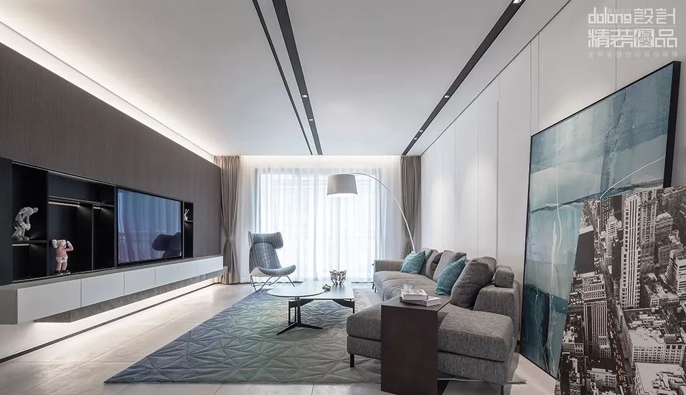 南京「简」现代极简大宅,诠释空间的生活意境-23