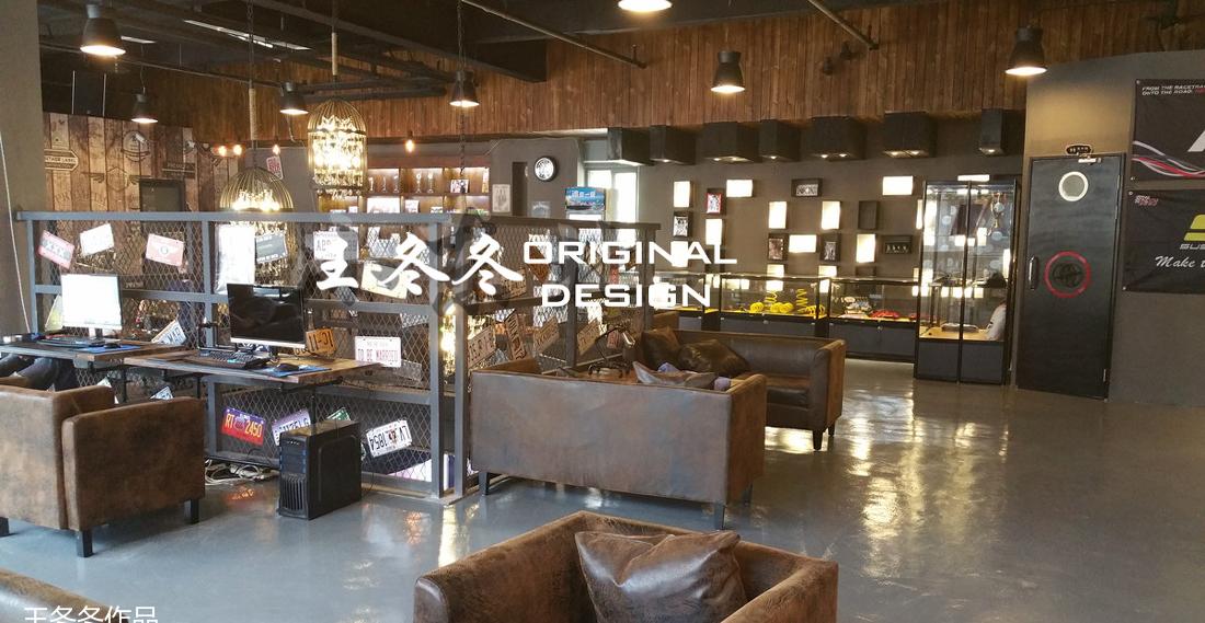 王冬冬原创 LOFT 汽车改装店设计-20