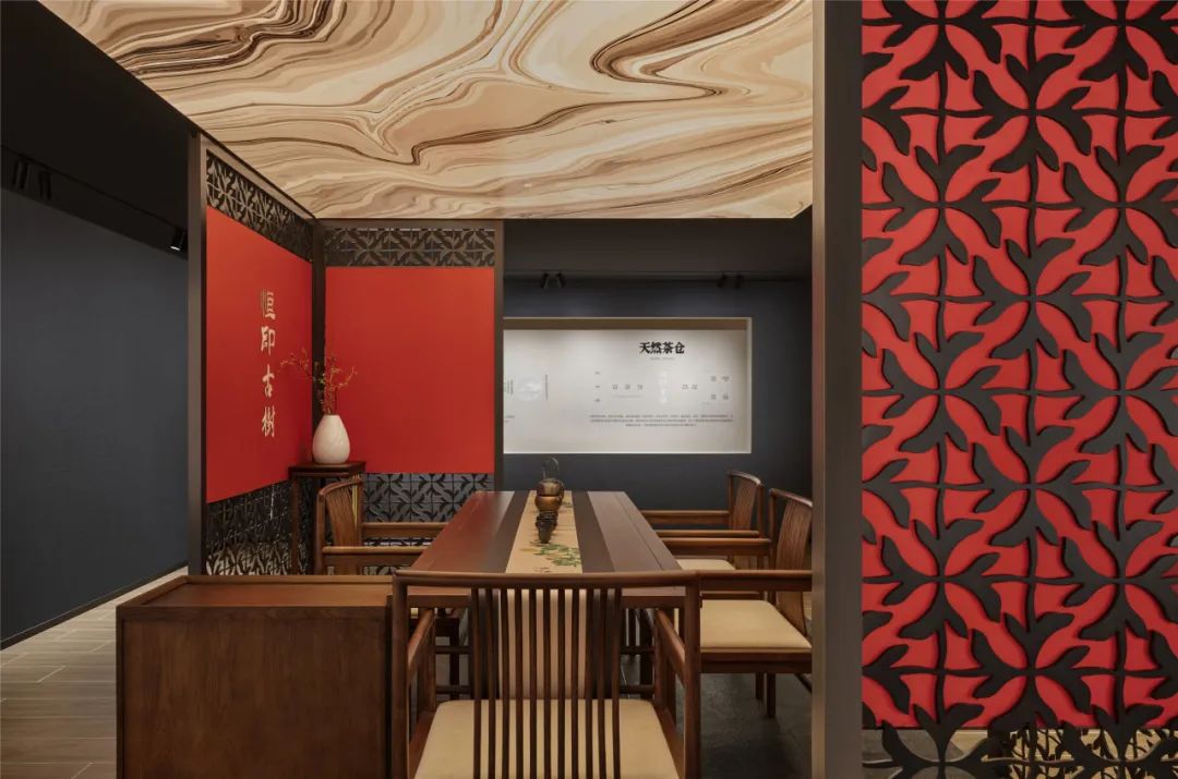 《恒印·古树茶》茶馆设计丨石川设计事务所-29