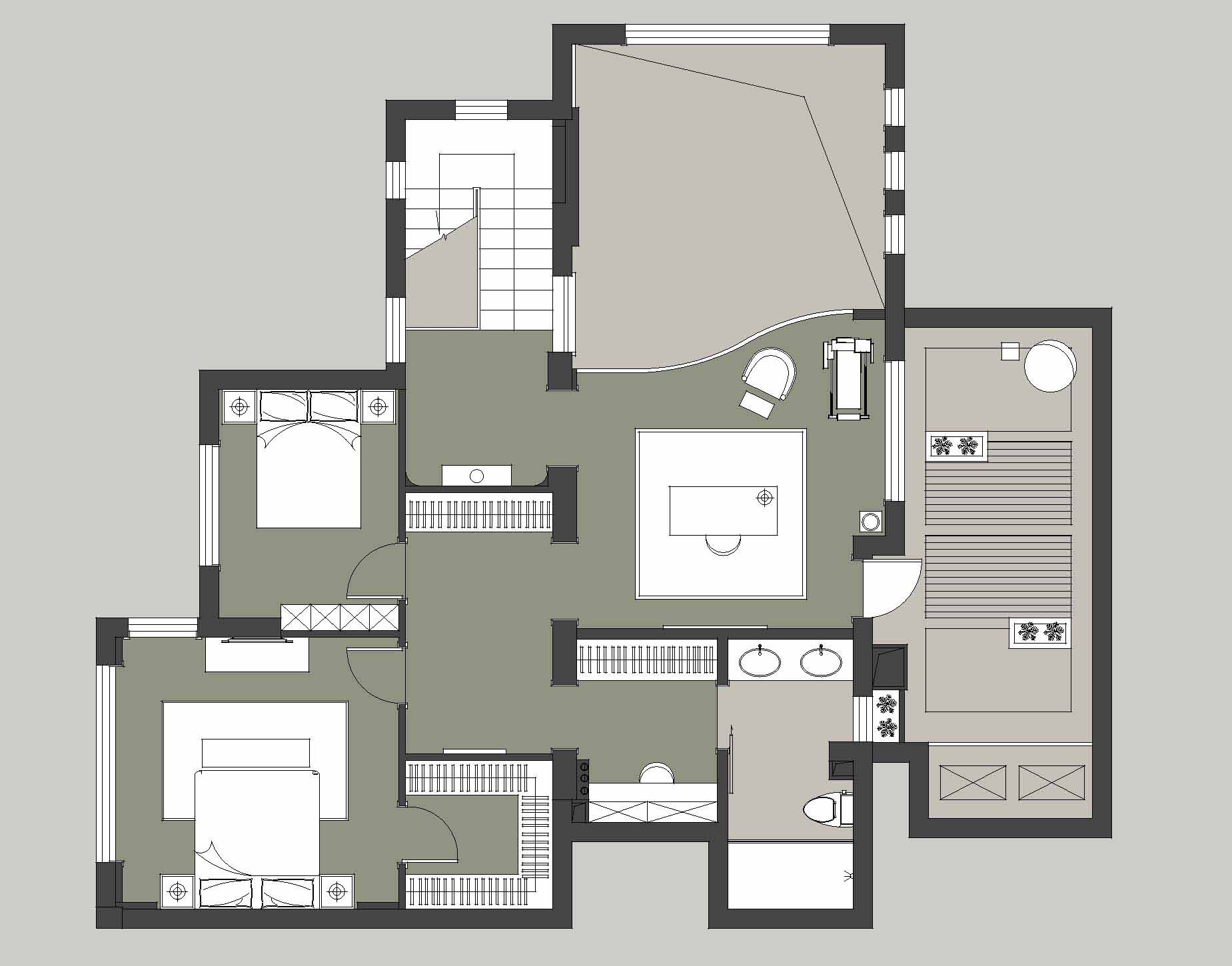 320 平五室家居,实用收纳与艺术氛围的完美结合-90
