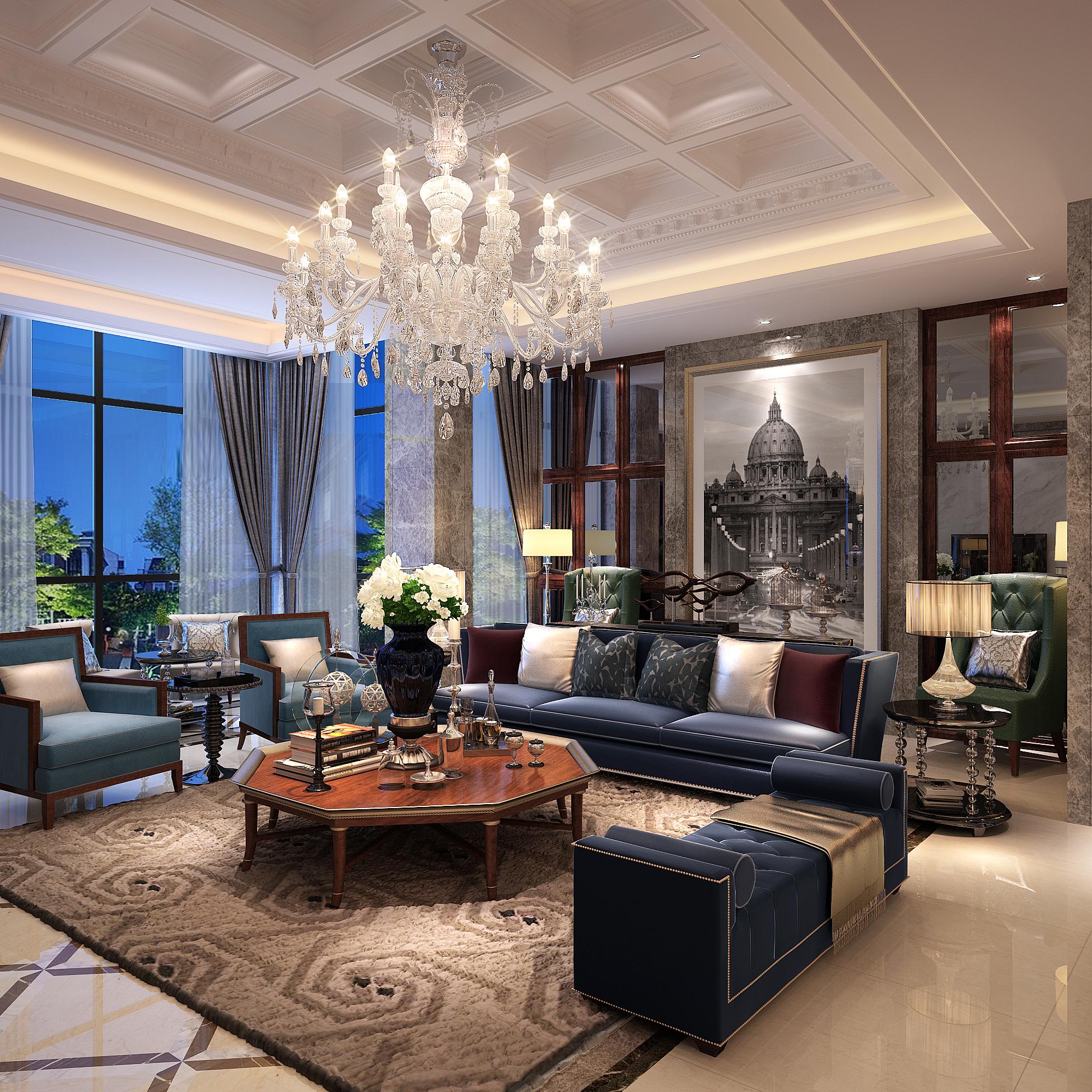 乐山 御墅家居装饰设计-5