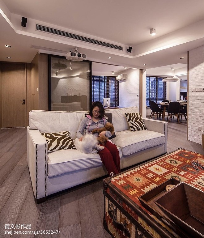 上海滩花园130平米二居装修案例-15