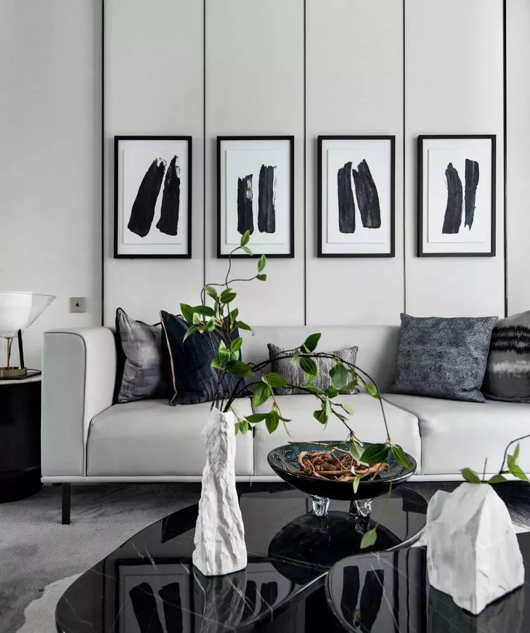 大唐阳光城·翡丽公馆 | 现代轻奢风格的三户型住宅设计-9