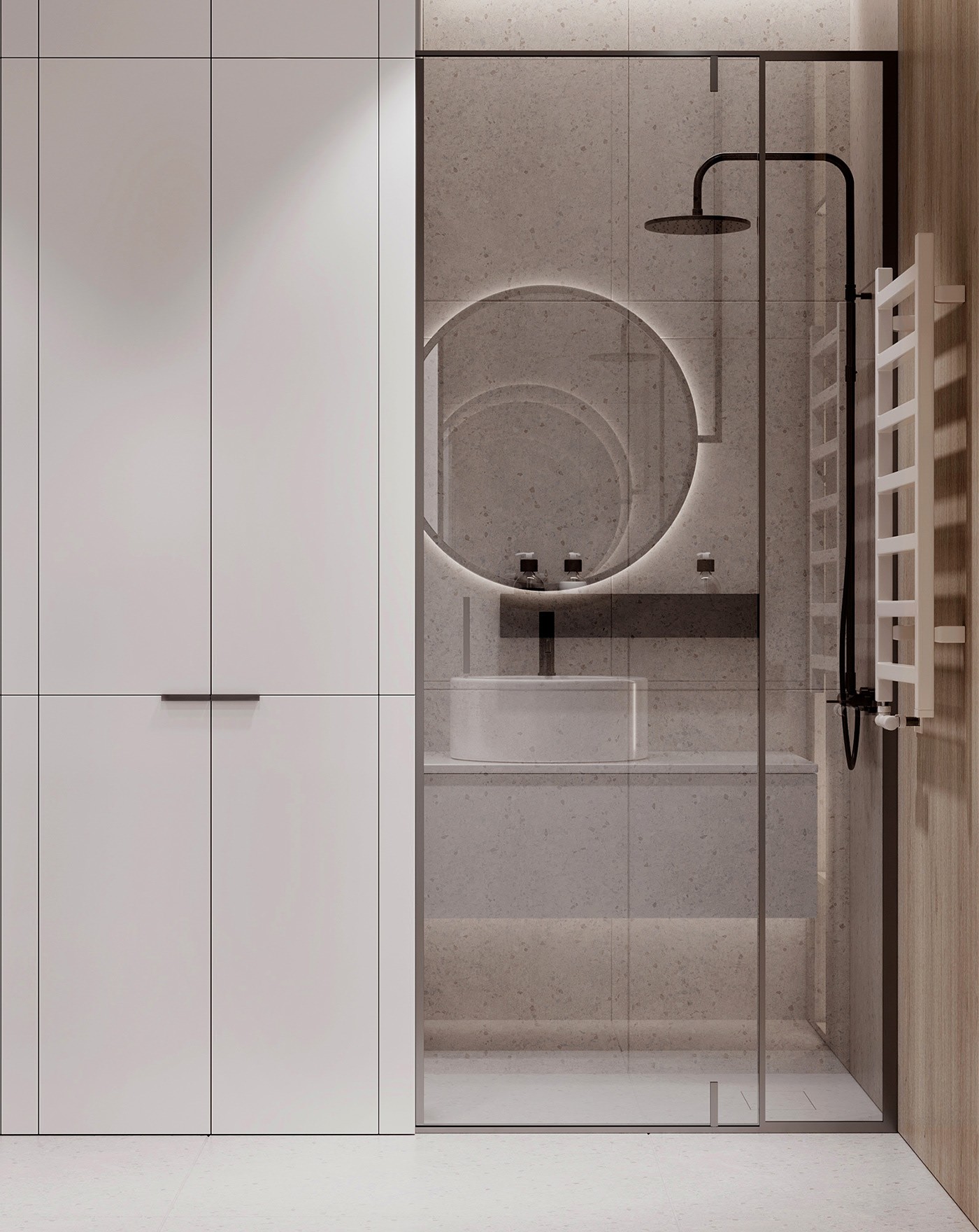 73㎡浅色系公寓设计 既舒适又温馨！-16