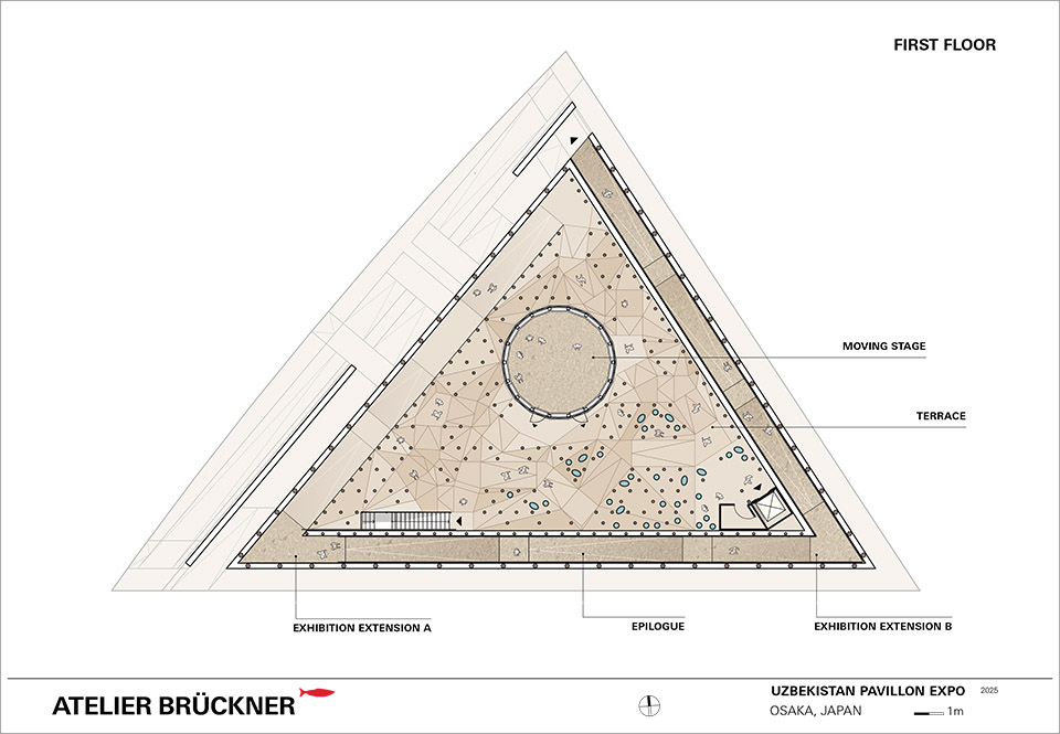 2025大阪世博会乌兹别克斯坦馆丨日本大阪丨ATELIER BRÜCKNER-36