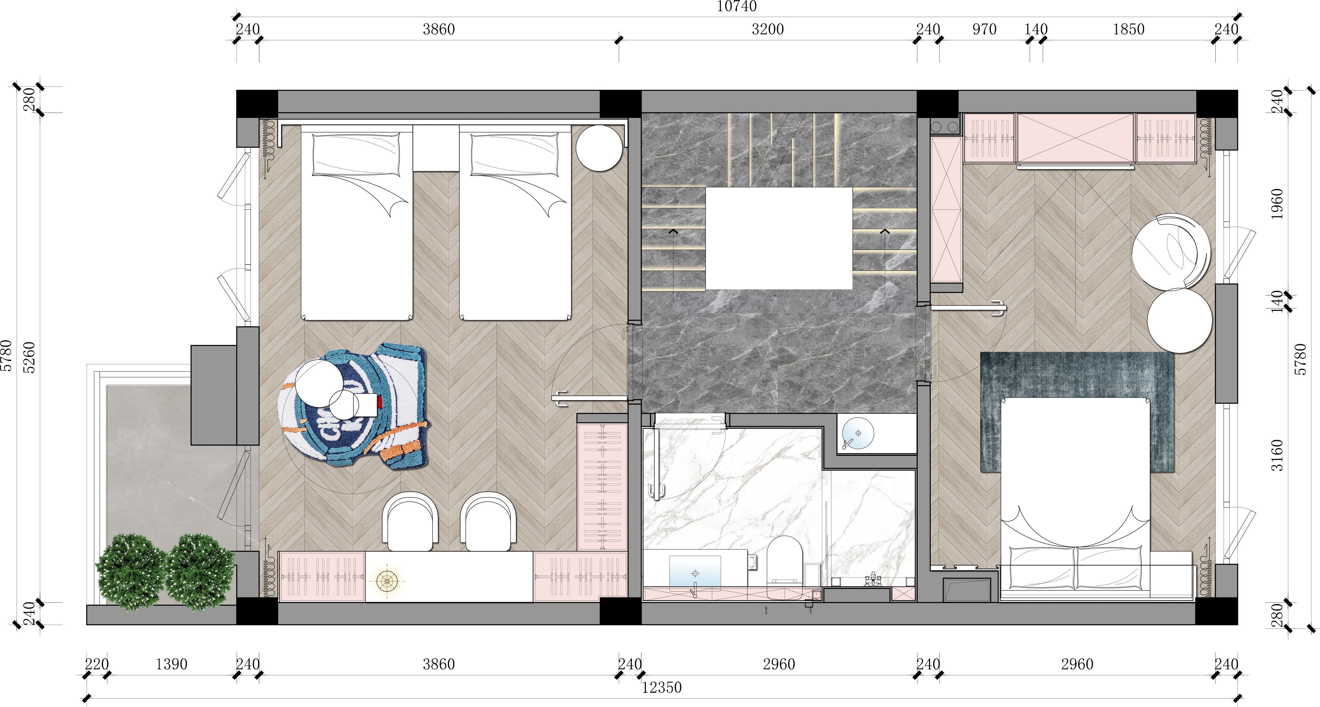 吴越府排屋别墅设计丨中国杭州丨力设计-16