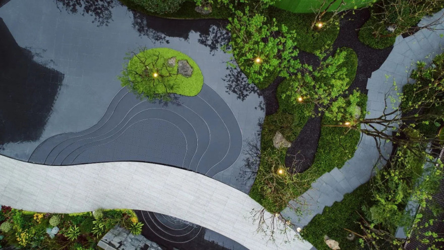 成都龙湖西府琅悦示范区景观-17