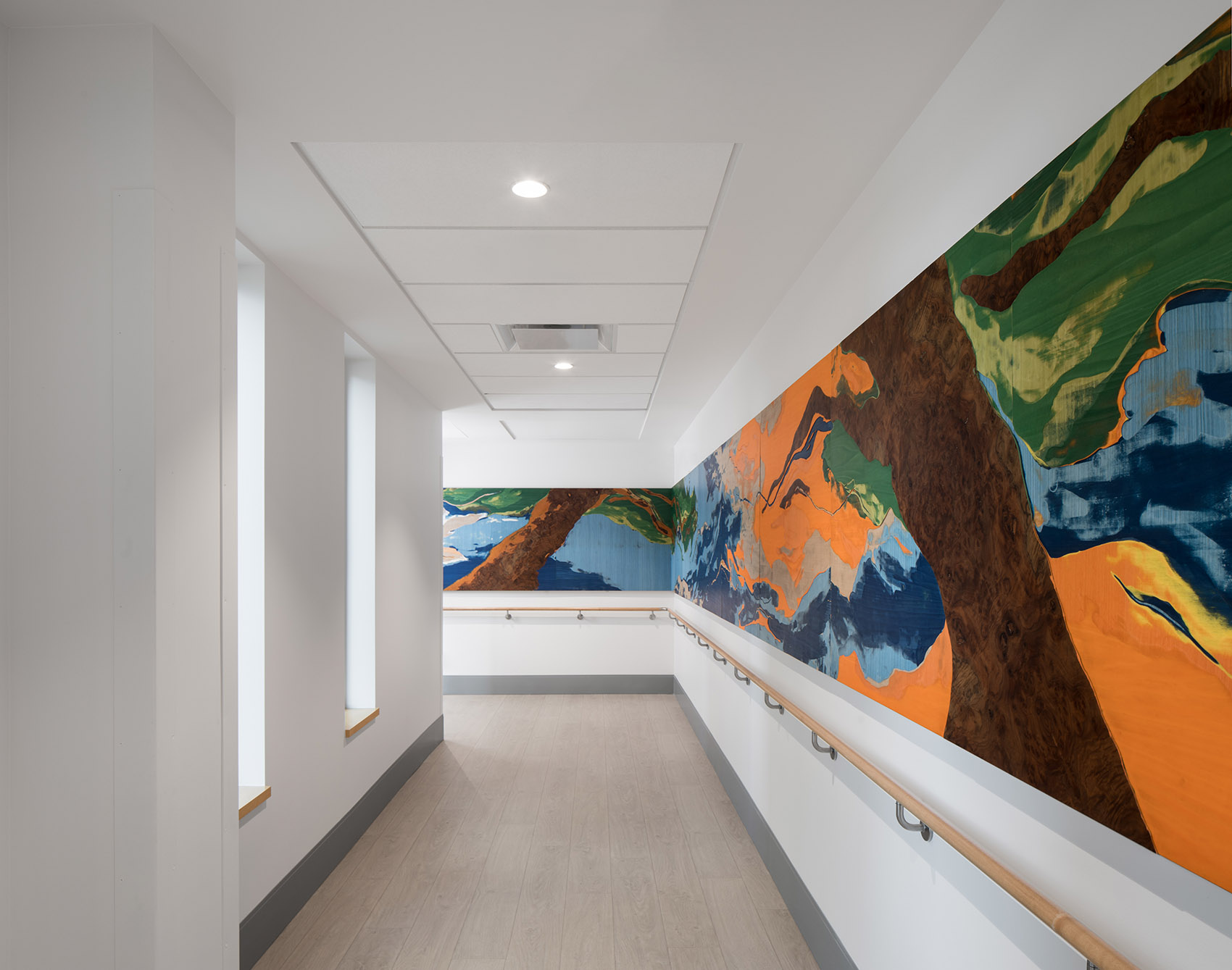 Le cycle du présent装饰壁画,加拿大 / Yechel Gagnon-22