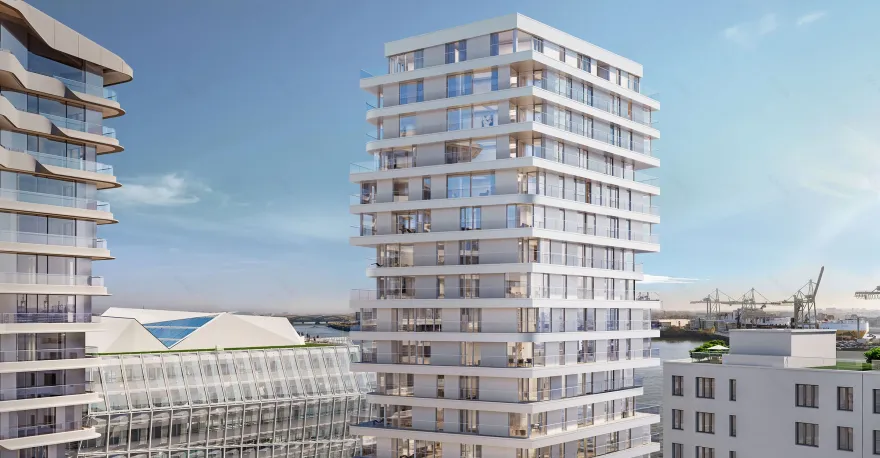 汉堡港口城市住宅塔楼 FIFTYNINE丨德国汉堡丨Hadi Teherani AG-6