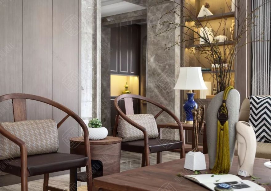 轻奢家居风格设计,演绎低调奢华生活品味-59