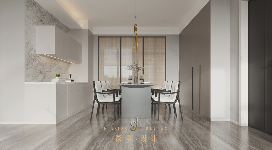 合肥深零设计新作 | 259㎡底层复式,多功能大横厅+半屋童趣,打造新生代高级品质家!-61