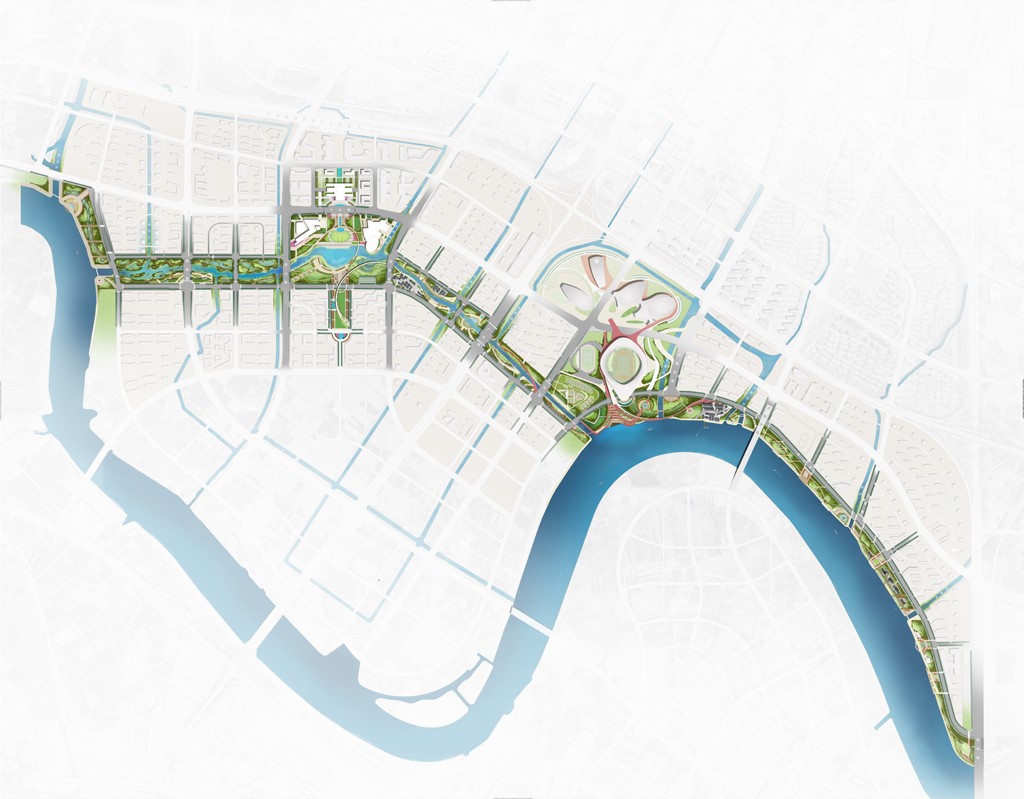 宁波姚江新区滨河建筑-19