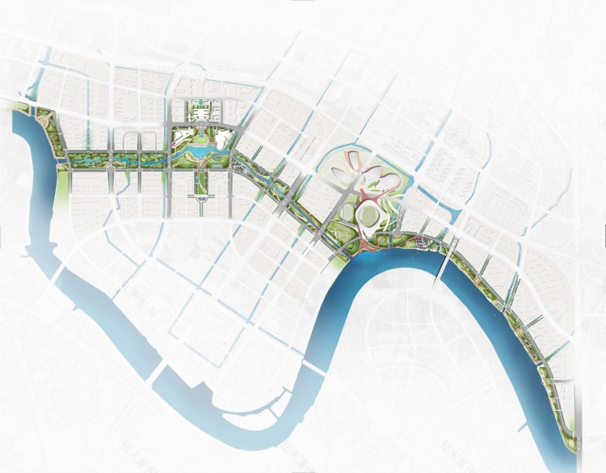 宁波姚江新区滨河建筑-19