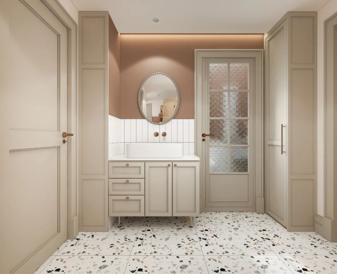 天津金田公寓自然复古风设计丨中国天津丨末那识-31