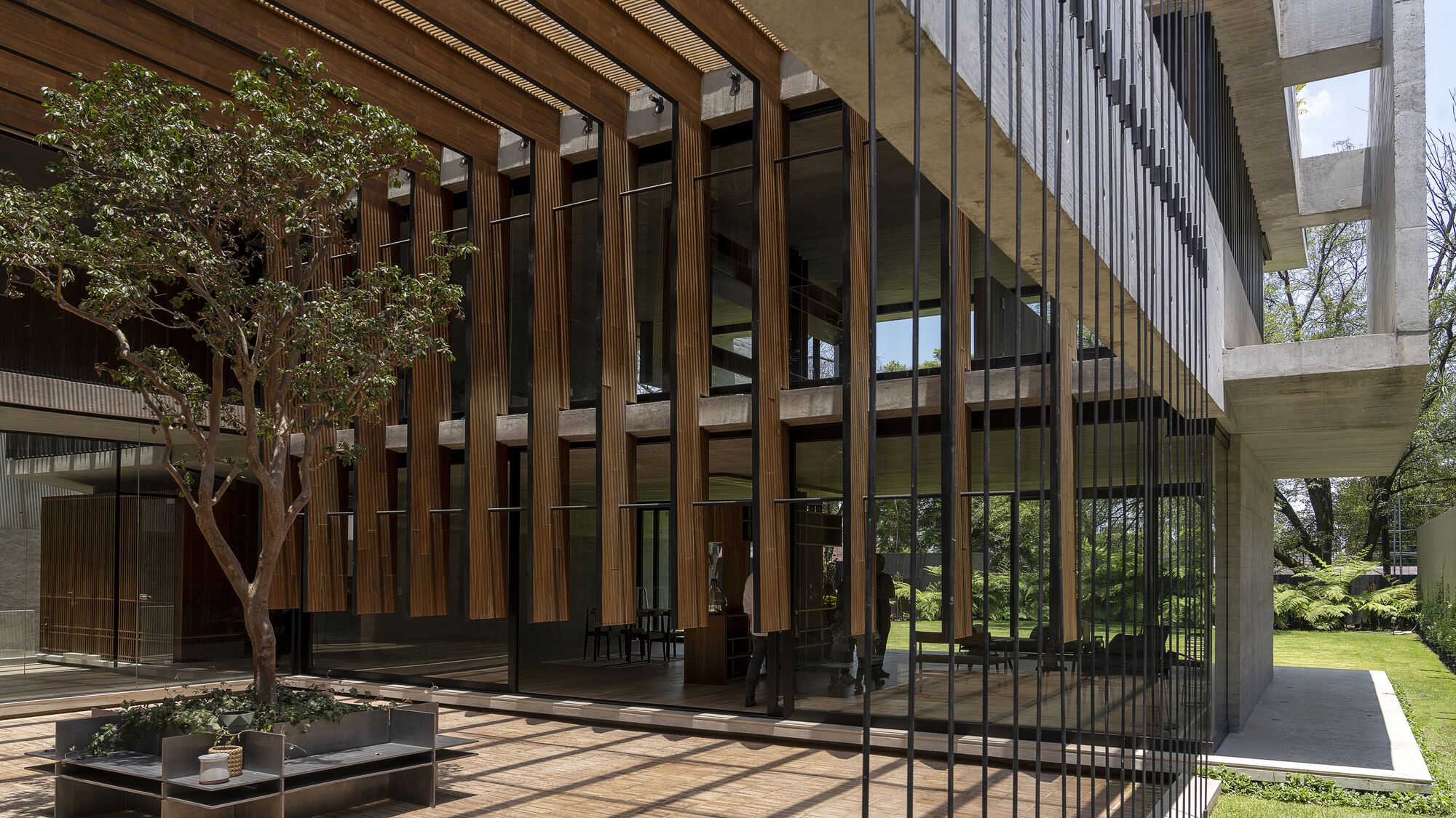 庭院住宅丨墨西哥墨西哥城丨Ricardo Yslas Gámez Arquitectos-23