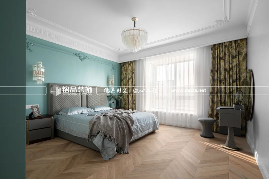 梦中的法式浪漫 | 234 平米湖滨小区装修记-53