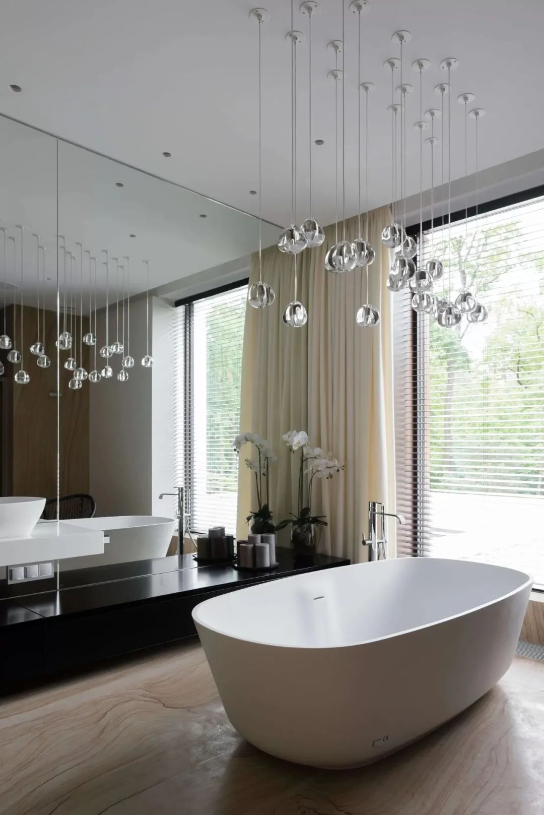 莫斯科郊区别墅，极简美学与自然融合的典范-49