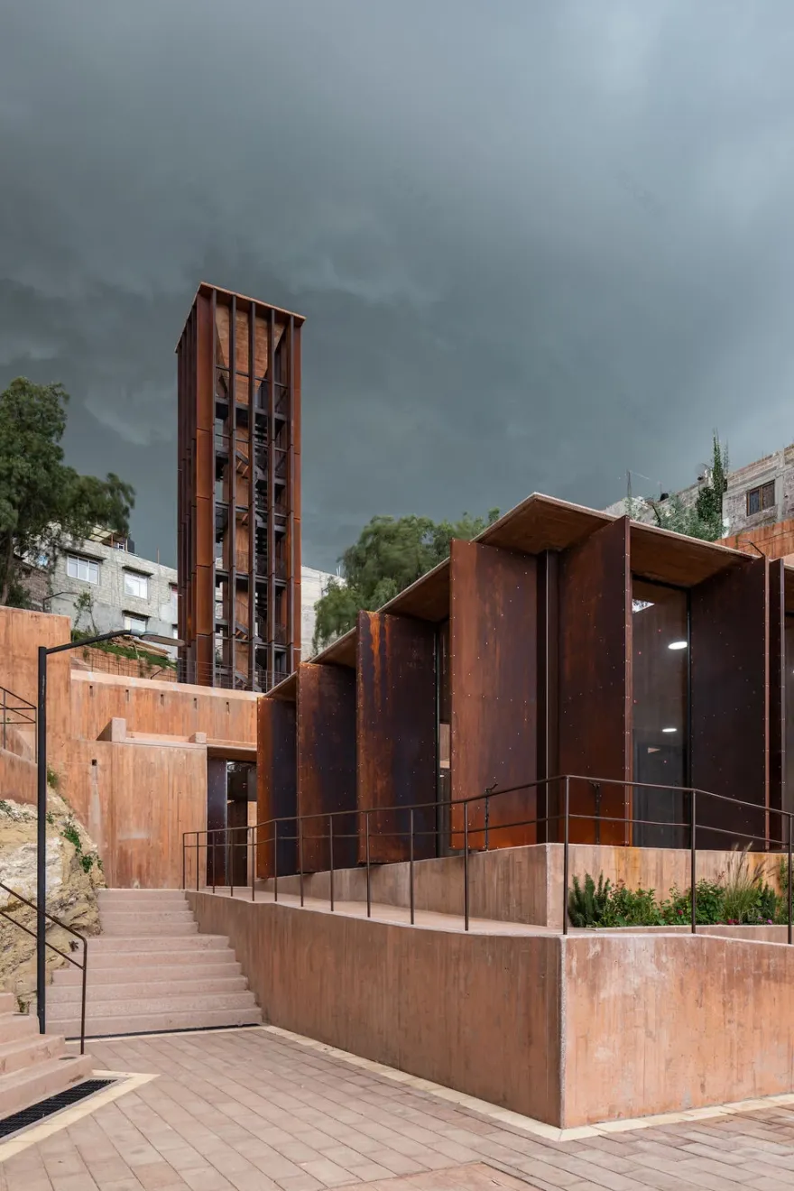 Barranca San Marcos Tultepec 瞭望塔丨墨西哥-18