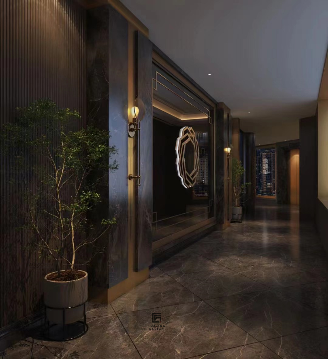 工装湘菜馆设计案例丨带你走进人情满满的湘江古城-3