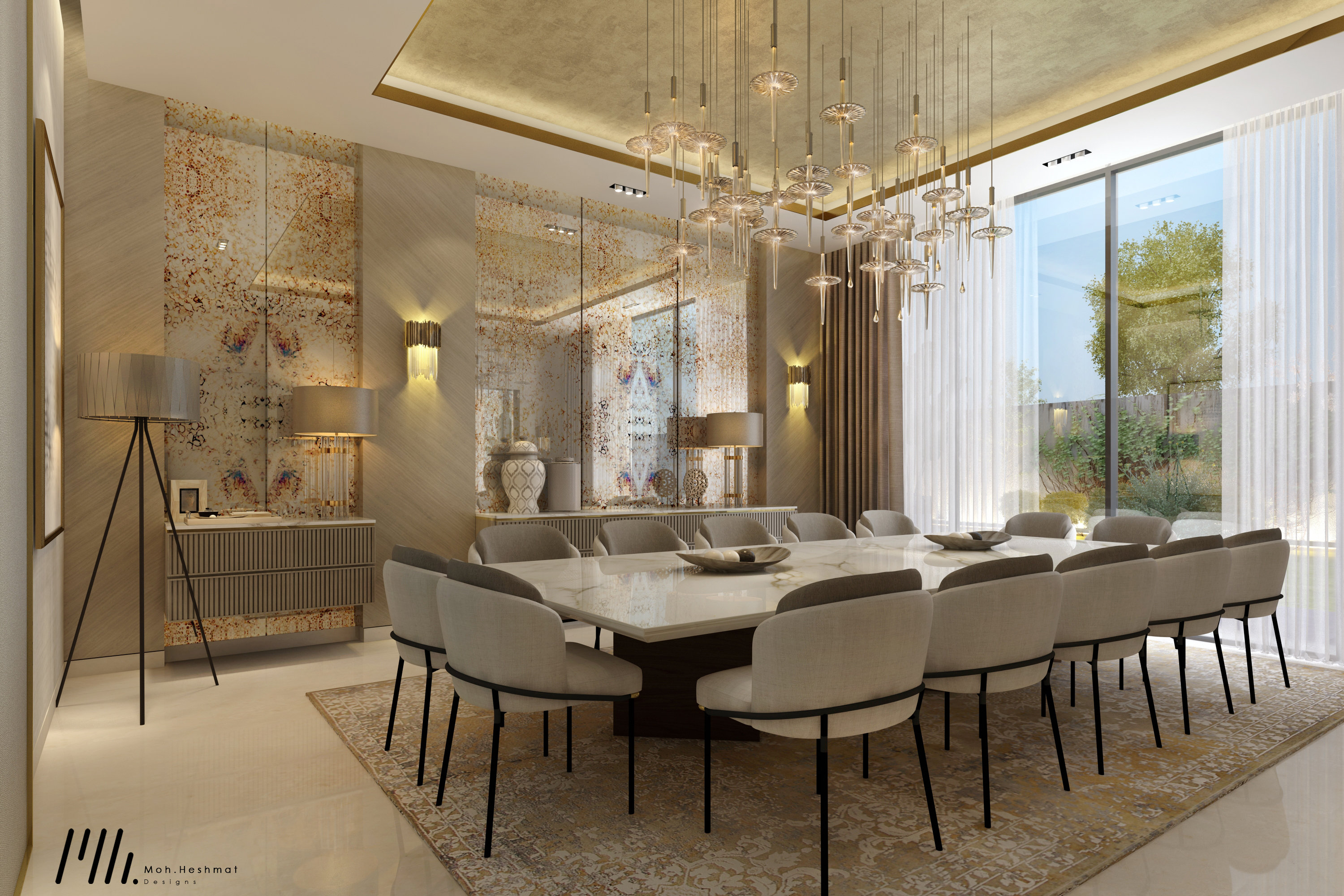 当代豪华私人别墅丨阿联酋沙迦-6