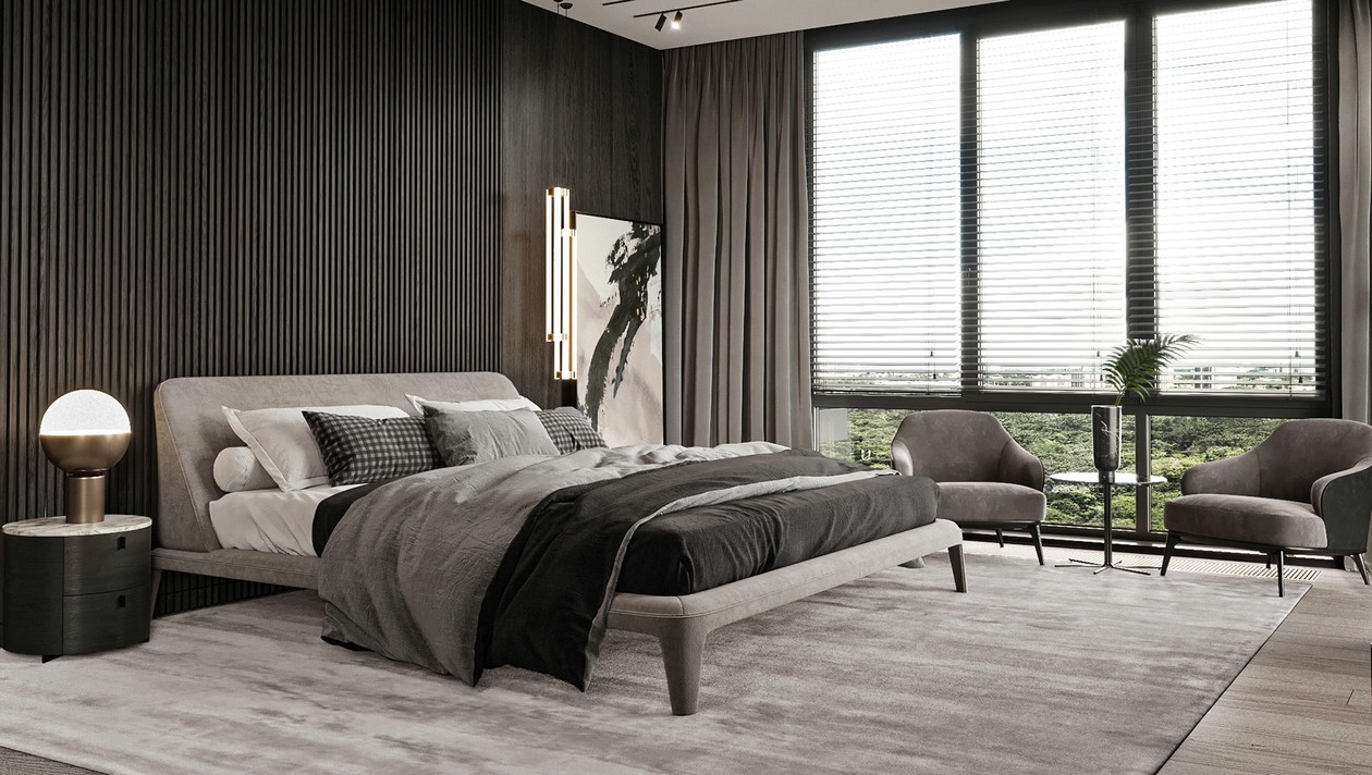 高级灰色系住宅设计 让生活更有格调-11