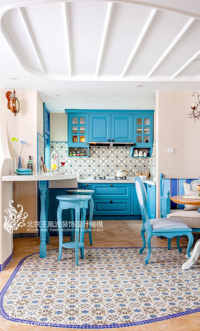 金石·香墅岭二期·清新地中海丨蒙古丨北京王凤波装饰设计机构-32