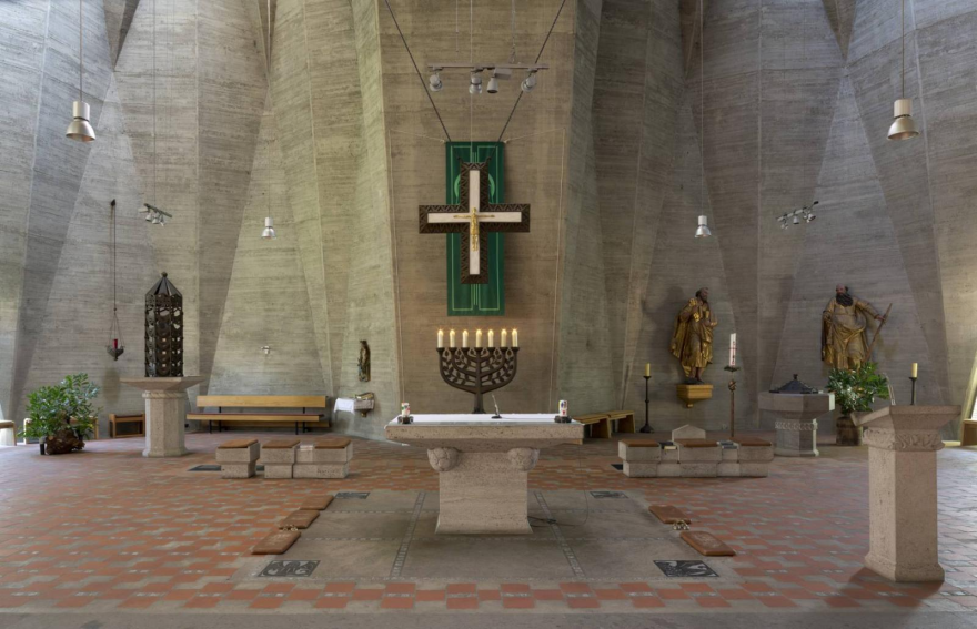 Fritz Schaller 的现代主义宗教建筑 | St. Paulus Neuss 教堂与 Trauerhalle Melaten-Friedhof 殡仪馆-24