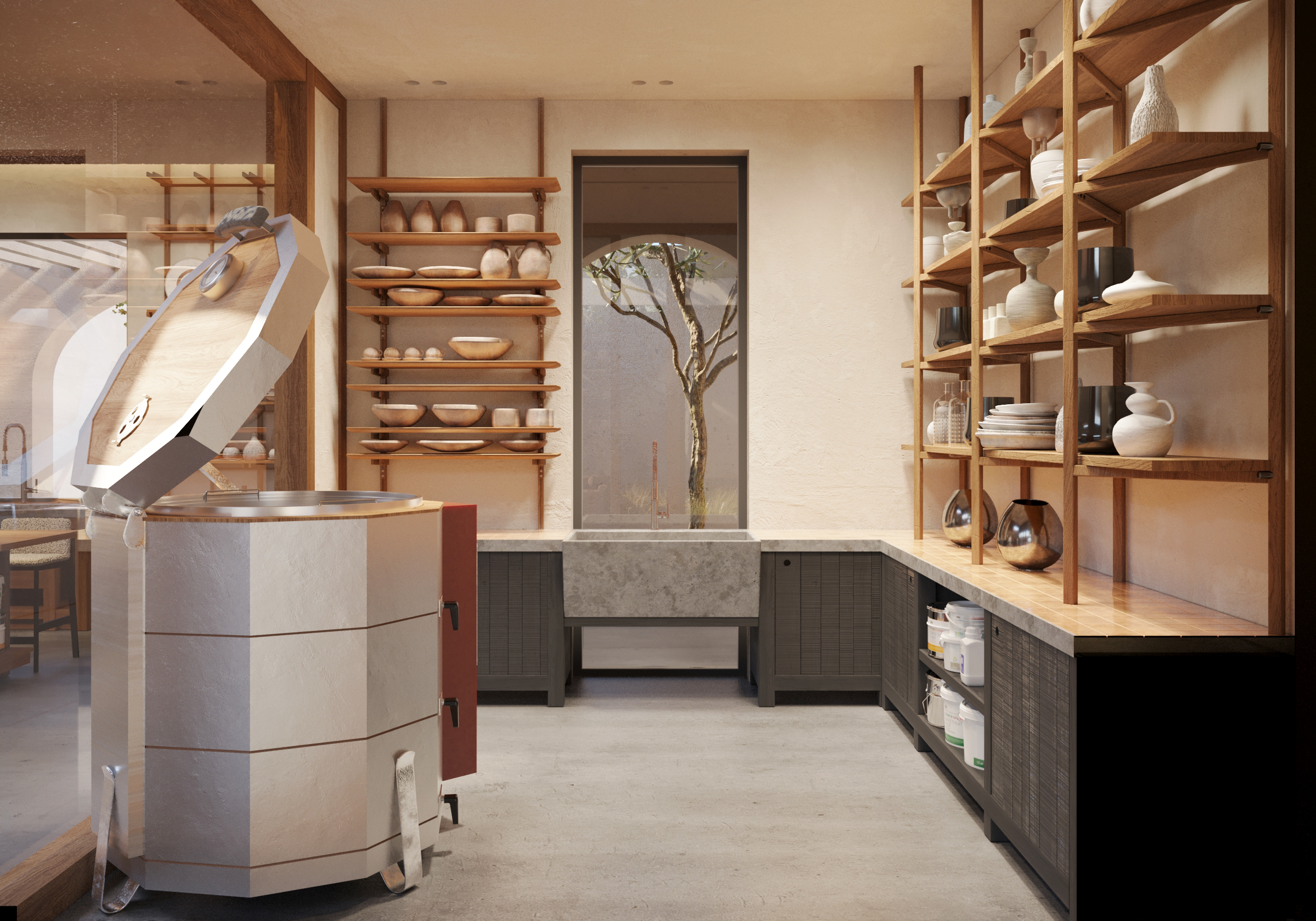 陶艺工作室丨LINES studio of architecture-8