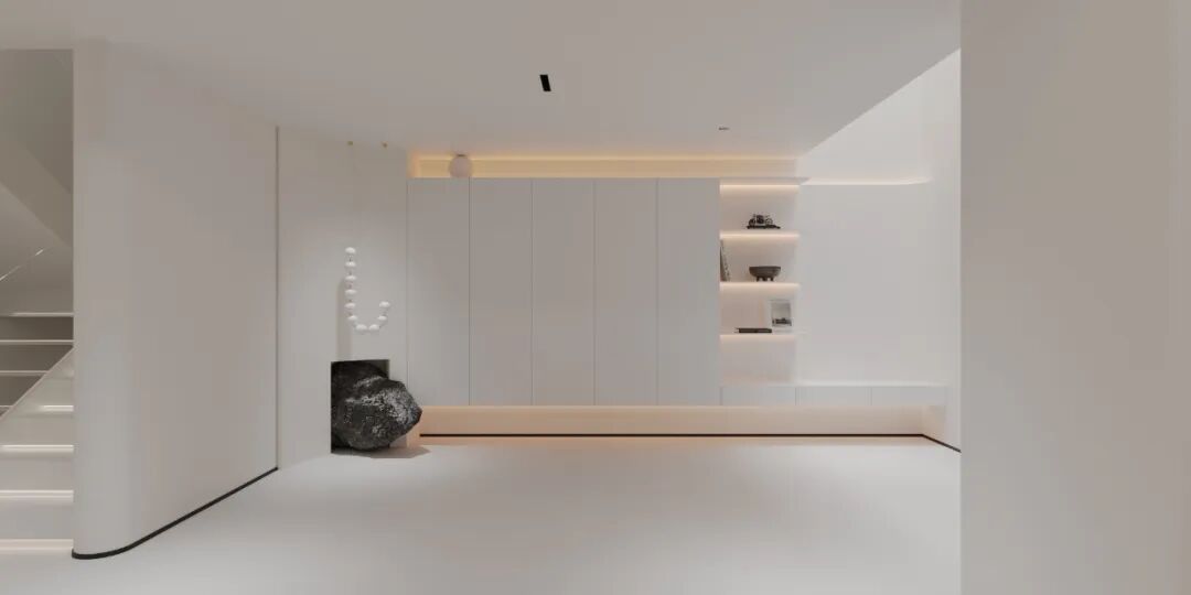 简白凝韵 · 湖州·西湖观邸排屋设计丨中国湖州-59