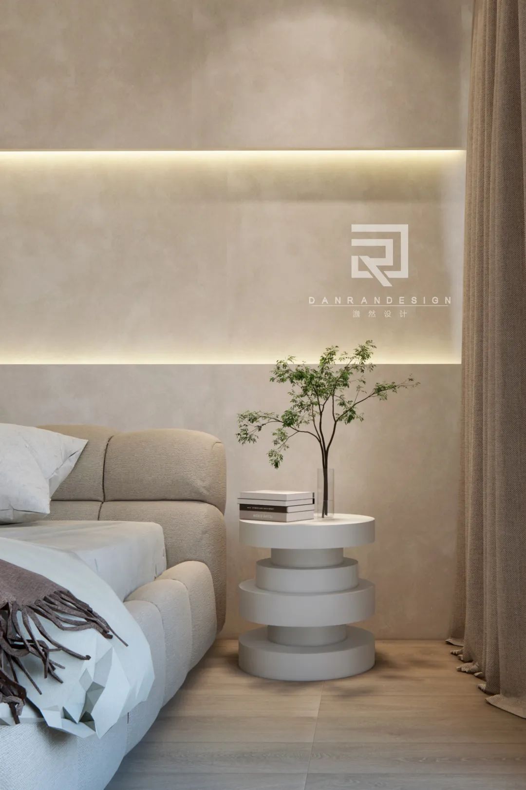 华侨城嘉陵江天丨中国重庆丨澹然团队,橙色软装-60