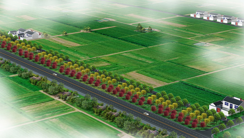 农业生态园景观设计案例效果图-3